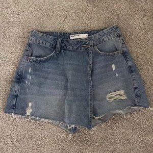 Cutest denim skirt!